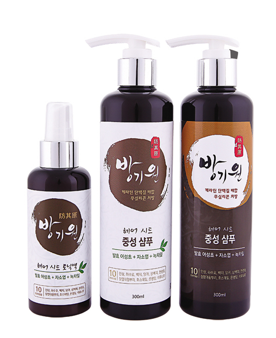 방기원 헤어시드 토닉액 중성 샴푸