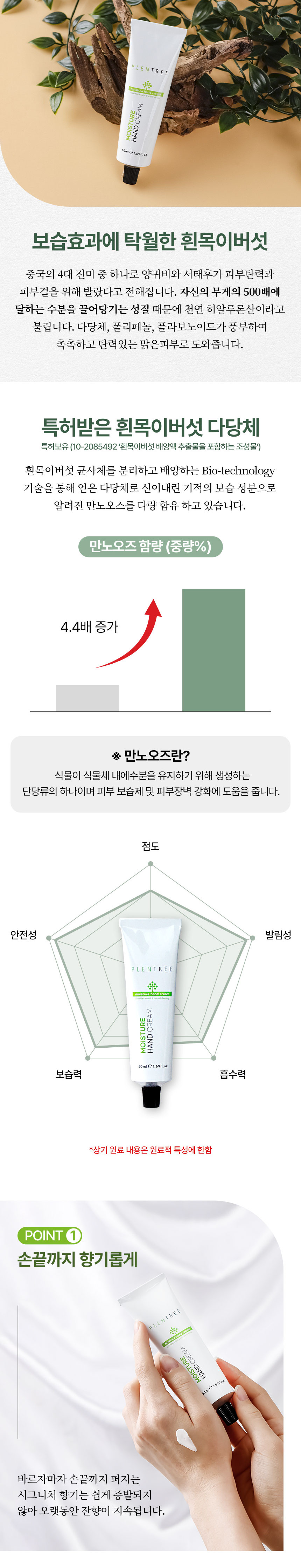 프랜트리 모이스춰 핸드크림